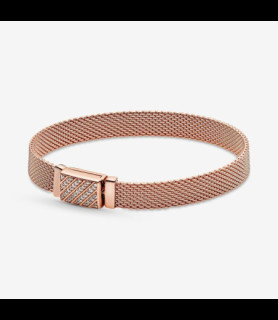 PANDORA REFLEXION ROSE GOLD TAILLE 18 CM