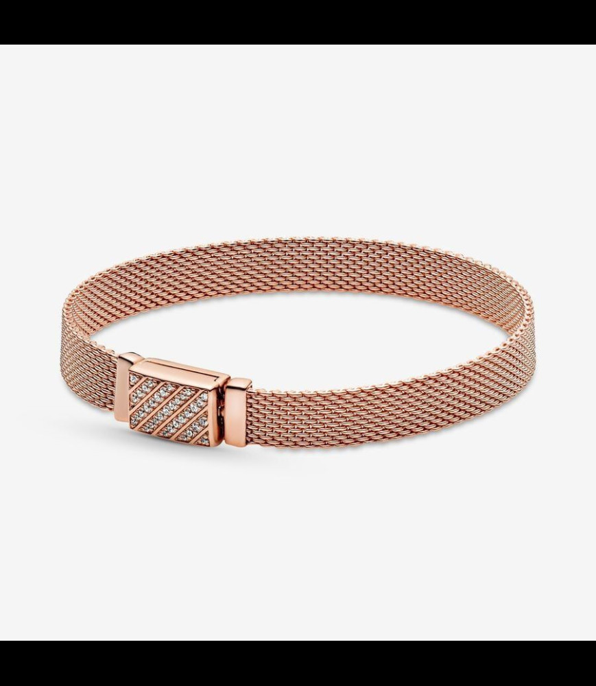 PANDORA REFLEXION ROSE GOLD TAILLE 18 CM