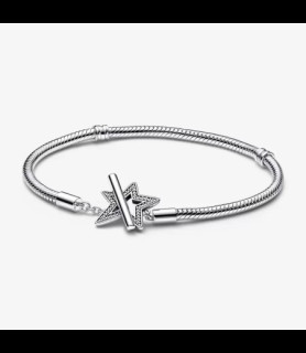 PANDORA Bracelet fermoir T Etoile 18 cm