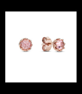 PANDORA BOUCLES D'OREILLES COURONNE SCINTILLANTE ROSE  288311C01