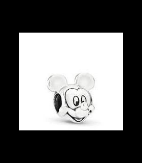 PANDORA Charm Disney x Pandora Disney Mickey Poli en argent