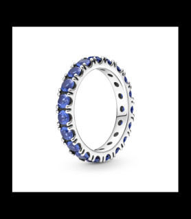 PANDORA Bague Pandora Timeless Éternité Rang Scintillant en argent, taille 50