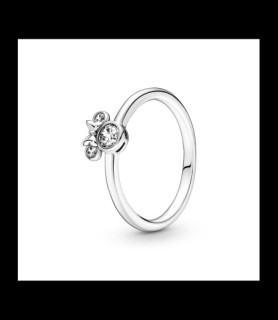 PANDORA Bague Disney Tête de Minnie Scintillante Argent Massif