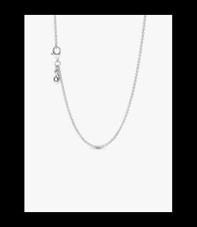 PANDORA Collier Maille Forçat Classique Argent Massif 90 CM