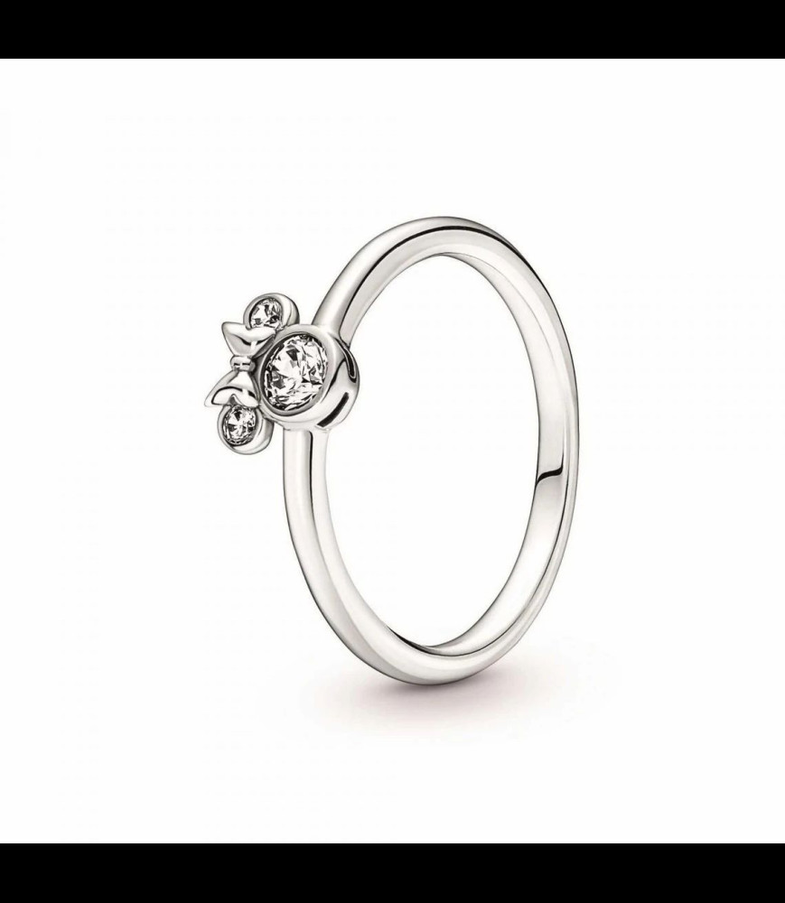 PANDORA Bague Disney Tête de Minnie Scintillante DOIGT 52