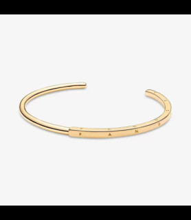 PANDORA Bracelet Femme Pandora Signature Jonc I-D 569493C00-1