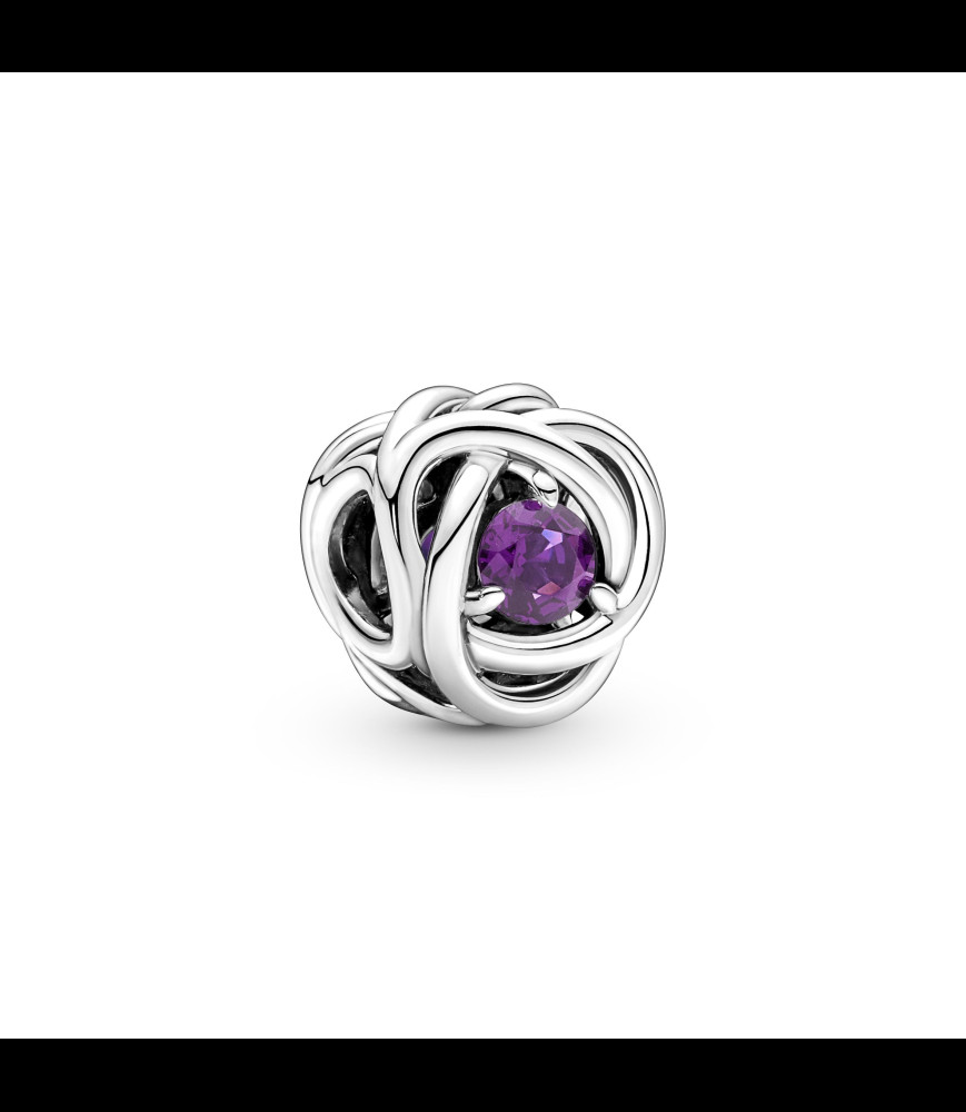 PANDORA Charm PANDORA Cercles de l’Éternité Violet