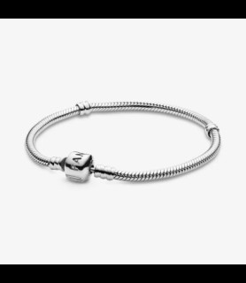 PANDORA Bracelet Maille Serpent Fermoir Barillet PROMOTION SUR LE 17 CM uniquement