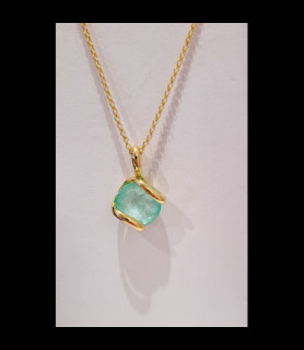 MARAZZINI Collier laiton doré crystaux de swarovski