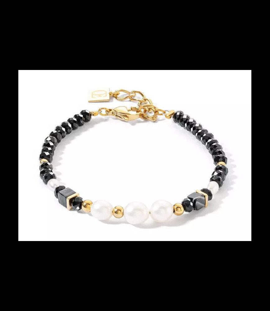 COEUR DE LION Braceklet perles et crystaux