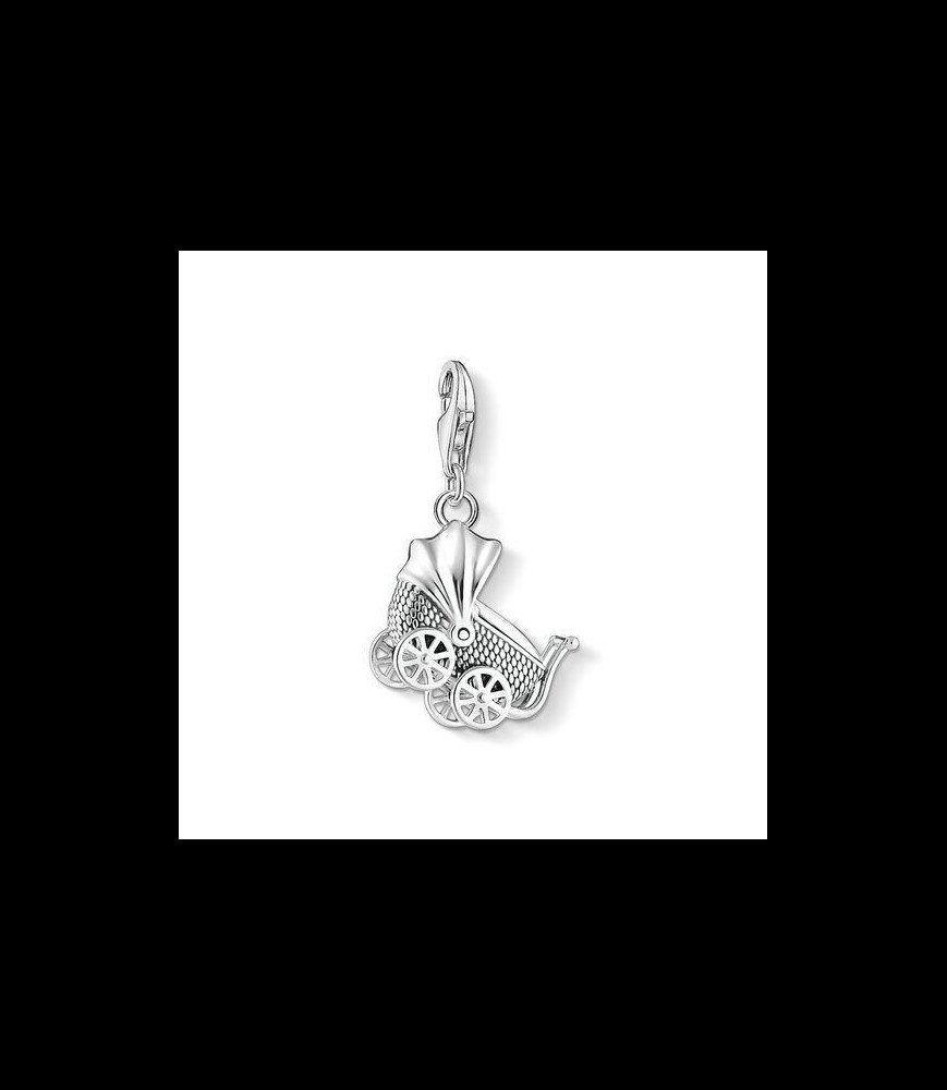 THOMAS SABO Charm vintage poussette en argent