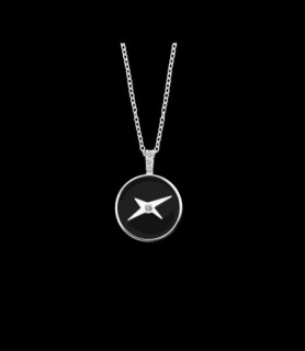 MAUBOUSSIN Pendentif Étoile Universelle, noir