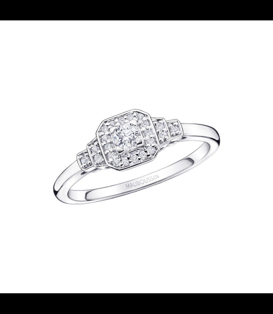 MAUBOUSSIN Solitaire Un Automne 1930 n°2  DOIGT 54 UNIQUEMENT