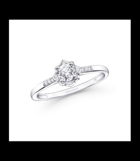 MAUBOUSSIN Solitaire Ma Reine d'Amour N°3 DOIGT 53 OU 55 à choisir