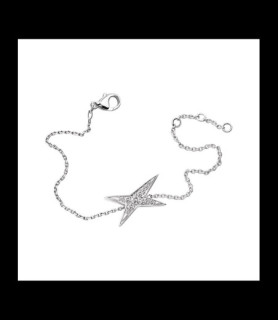 MAUBOUSSIN Bracelet Valentin for You Or blanc, diamants