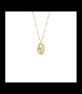 LES CADETTES COLLIER DÉSERT LAQUE Collier fin et délicat, finition dorée