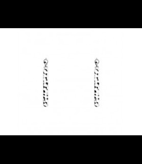 LES GEORGETTES Boucles d oreilles laiton argenté