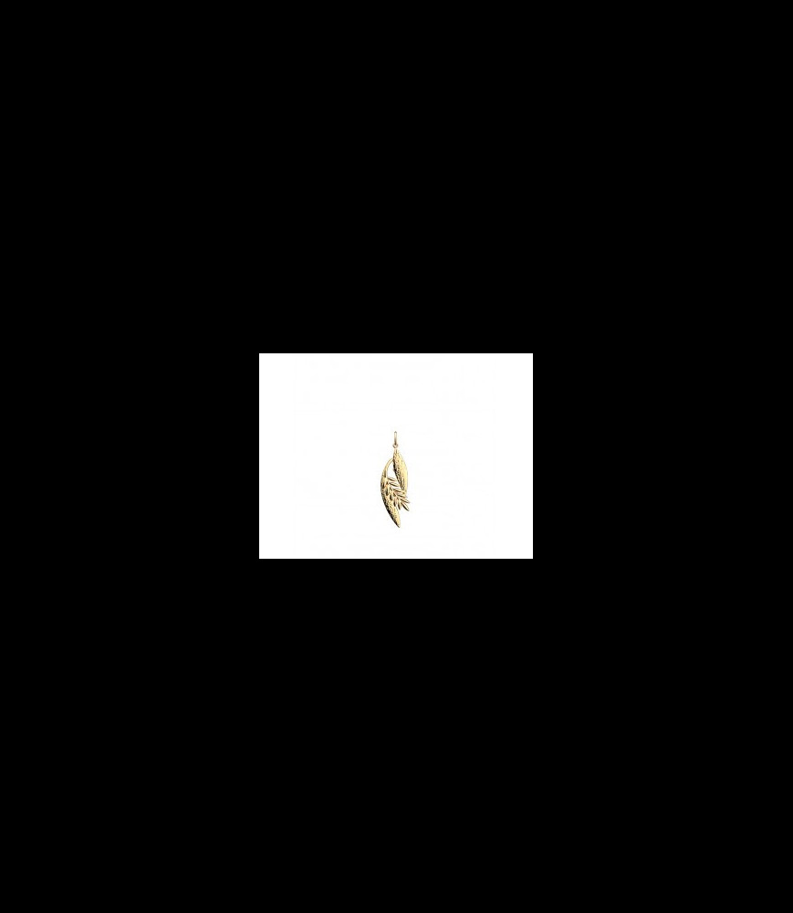 LES GEORGETTES pendentif laurier 25mm