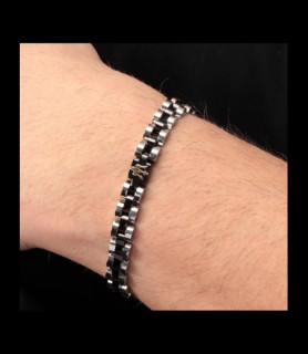 MASERATI Bracelet MASERATI en Acier Bicolore  JM320AST08