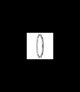 MASERATI Bracelet en Acier et Céramique & Cristaux Bleus, Longueur 21 cm - JM223ATZ20