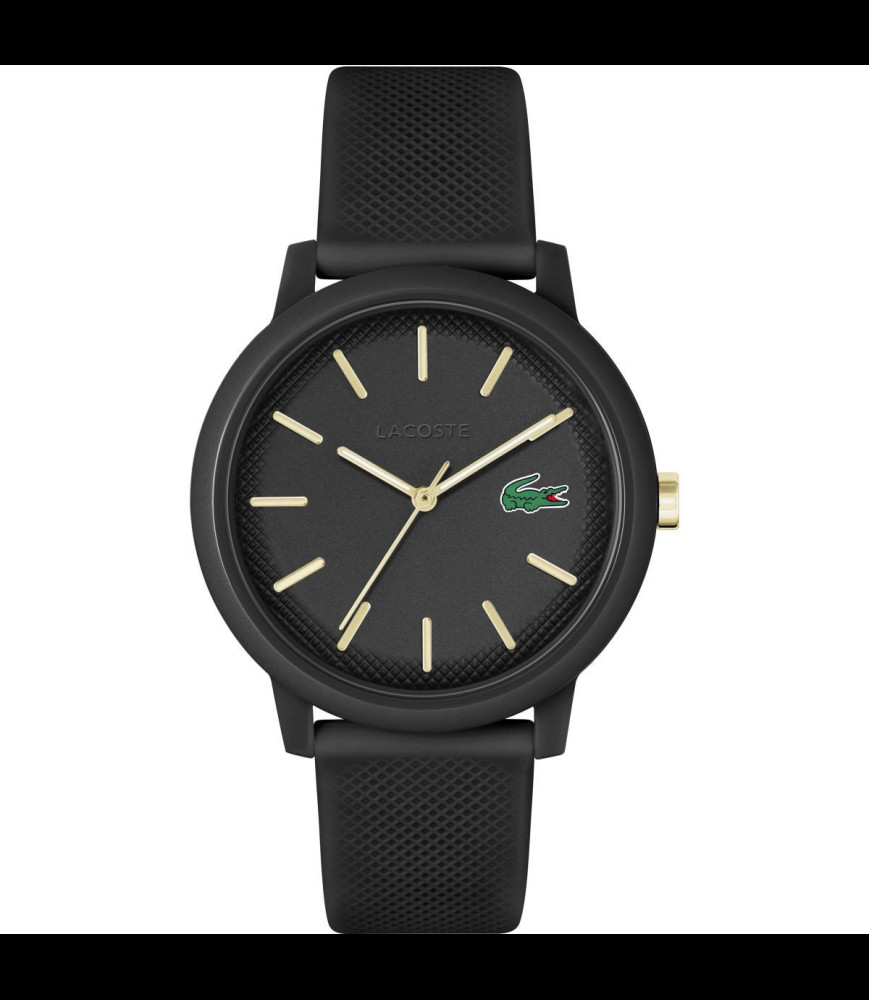 LACOSTE Montre homme silicone noir
