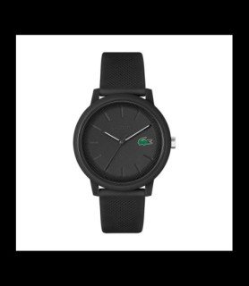 LACOSTE Montre homme noire silicone