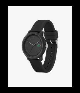 LACOSTE Montre homme noire silicone