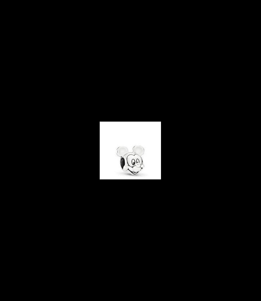 PANDORA Charm Disney x Pandora Disney Mickey Poli en argent