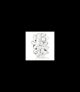 PANDORA spacer marguerite laque blanche