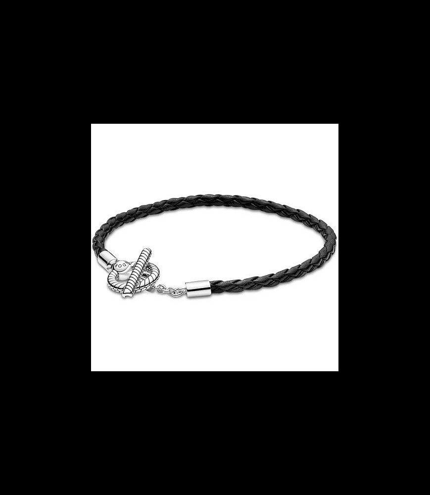 PANDORA Bracelet argent et cordon  taille s2