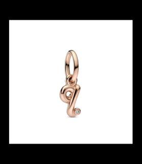 PANDORA Charm-pendentif Lettre Q script