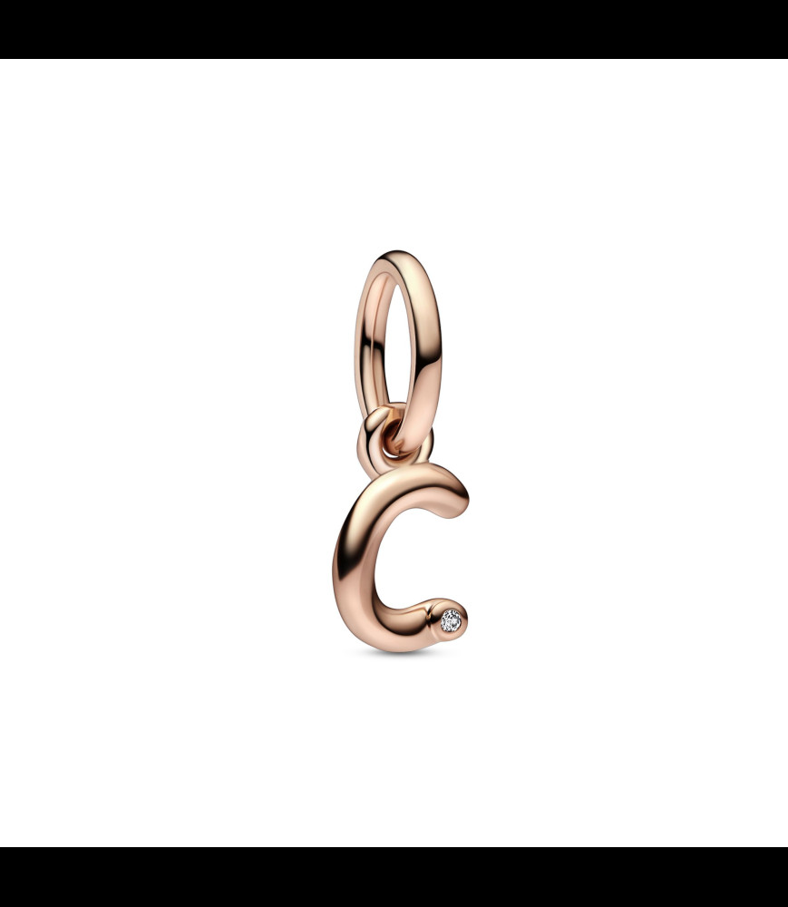PANDORA Charm-pendentif Lettre C script