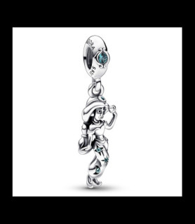 PANDORA Charm pendant Disney X Pandora Aladdin & Princesse Jasmine en argent