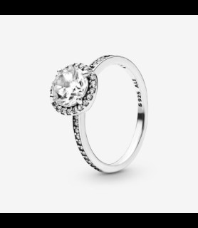 PANDORA Bague Éclat Ronde ARGENT TAILLE 56