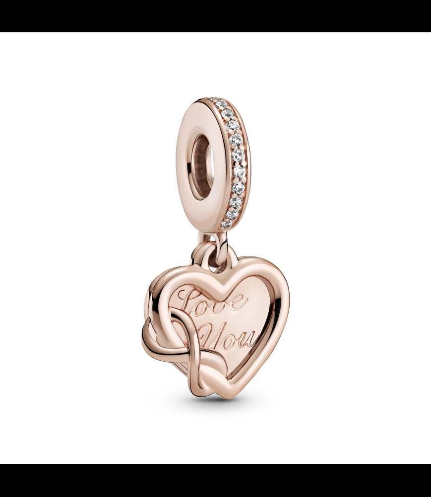 PANDORA Charm PANDORA Pendant Cœur de l’Infini Love You