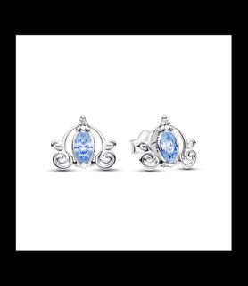 PANDORA Boucles D'Oreilles Boutons Disney x Pandora en Argent et Oxyde de Zirconium