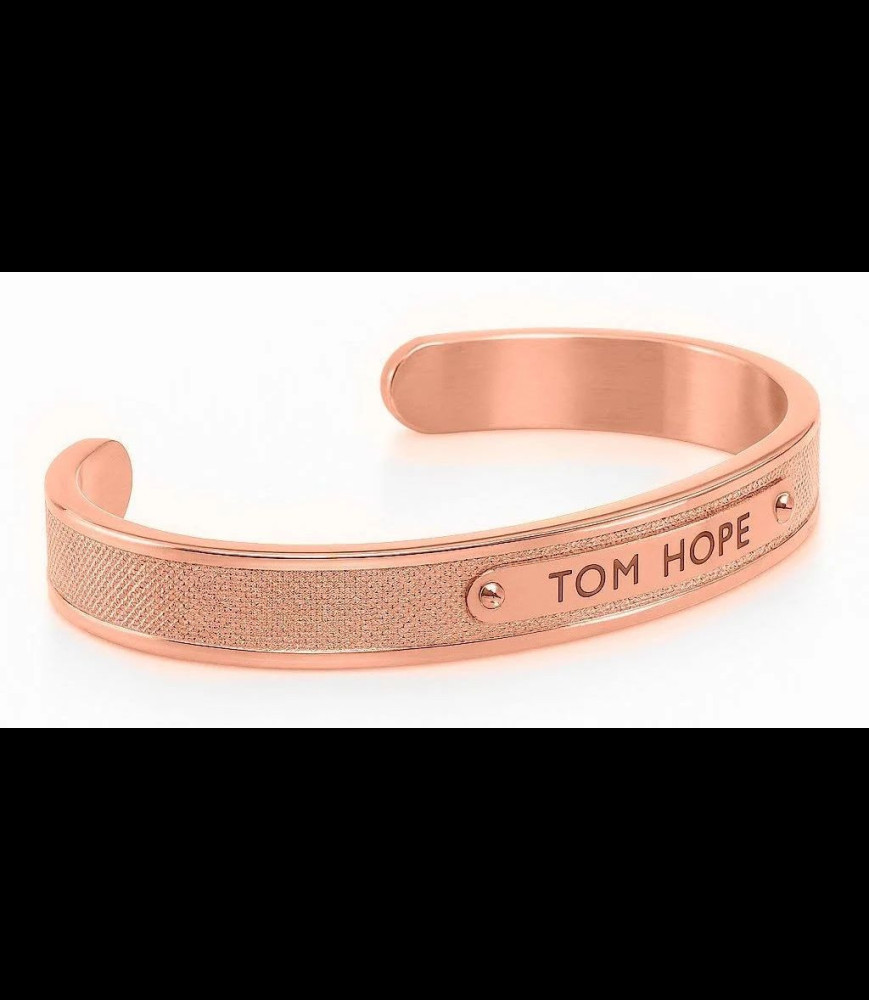 TOM HOPE Bracelet jonc ouvert rose gold tm0556  taille S
