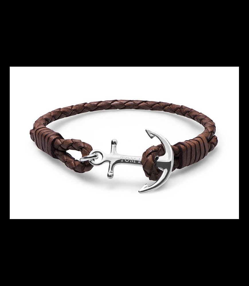 TOM HOPE Bracelet cuir marron  taille S   TM0210