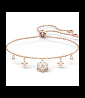 SWAROVSKI Swarovski Bracelet Magic, blanc, métal doré rose