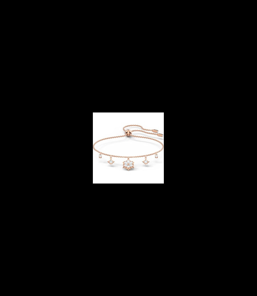 SWAROVSKI Swarovski Bracelet Magic, blanc, métal doré rose