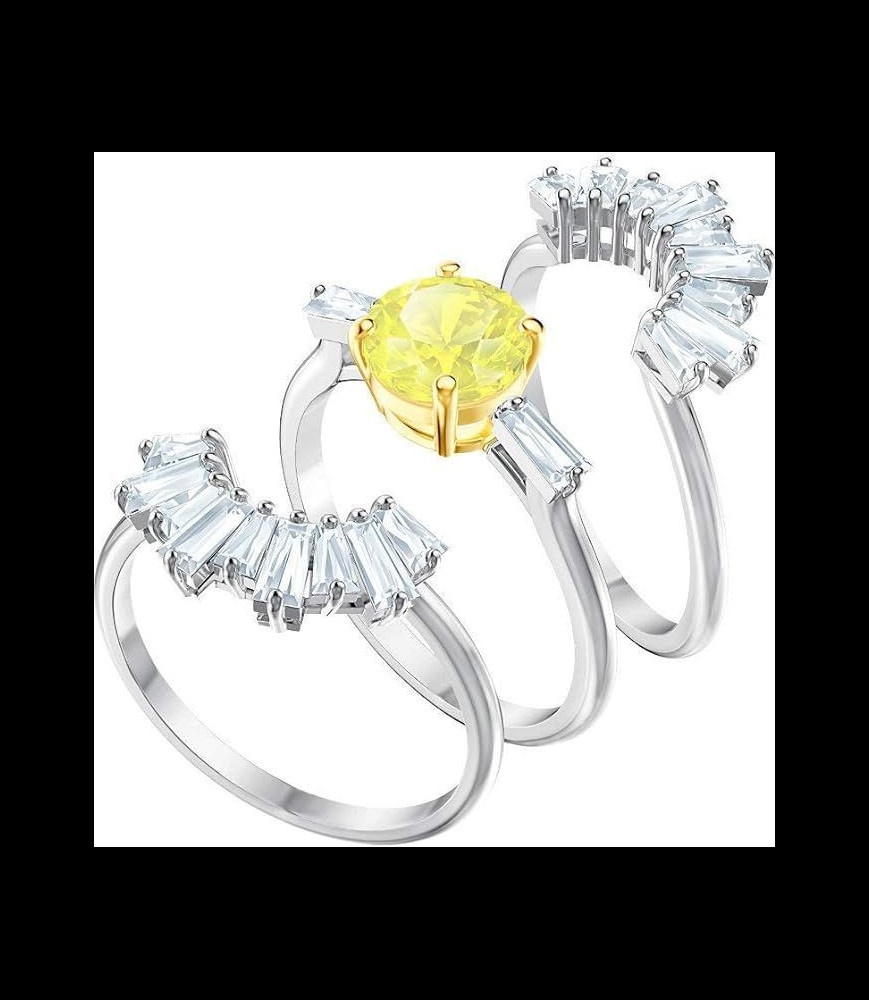 SWAROVSKI bague en 3 parties