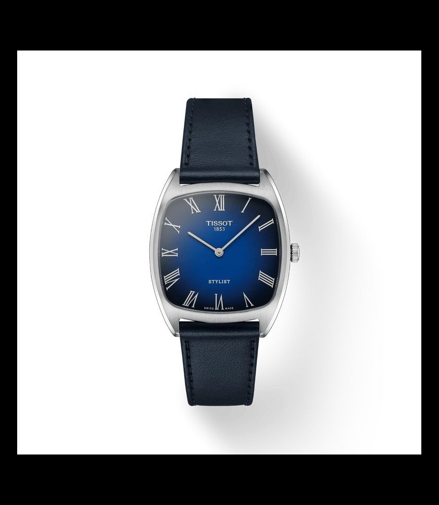 TISSOT Montre quartz mixte TISSOT Stylist Bleu dégradé 32mm