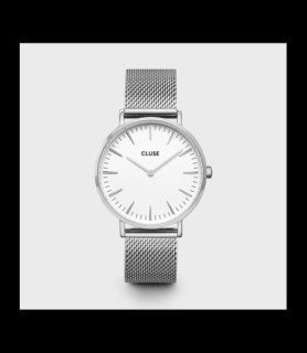 CLUSE  La Bohème Mesh, Silver, White/Silver