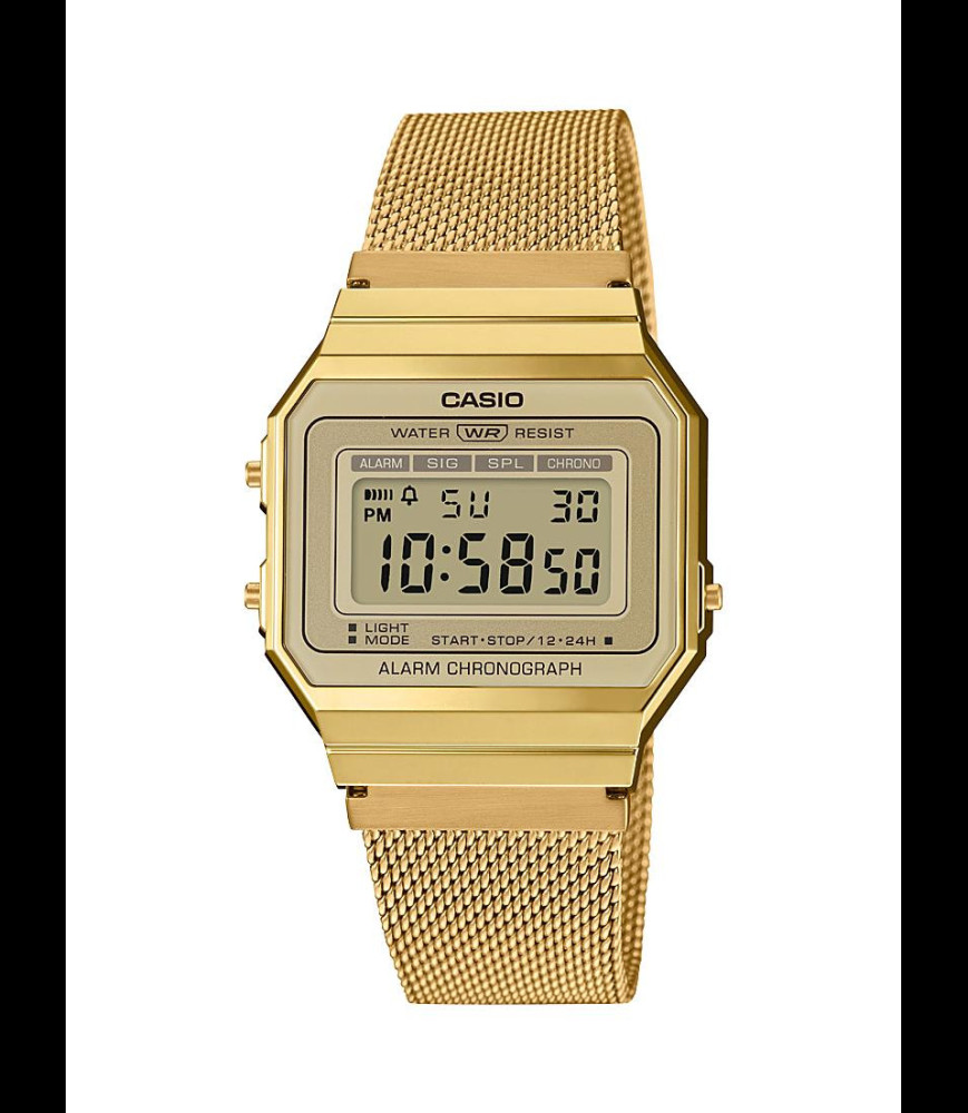 CASIO Collection Vintage • BOÎTIER ULTRAFIN • A700WEMG-9AEF