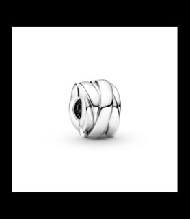 PANDORA clip rubans polis en argent  799502C00