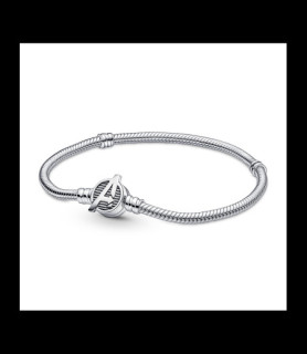 PANDORA Bracelet Marvel Maille Serpent Fermoir Logo The Avengers LONGUEUR 18 CM
