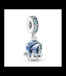 PANDORA Charm Pendant Poulpe Adorable en Verre de Murano  791694C01