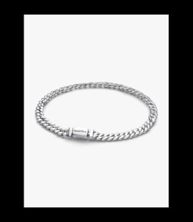 PANDORA Bracelet Maille Cubaine ARGENT TAILLE 18 CM