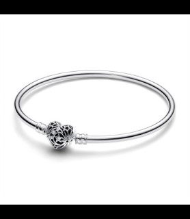 PANDORA Bracelet Jonc Fermoir Cœur Céleste TAILLE 17  593400C01-17