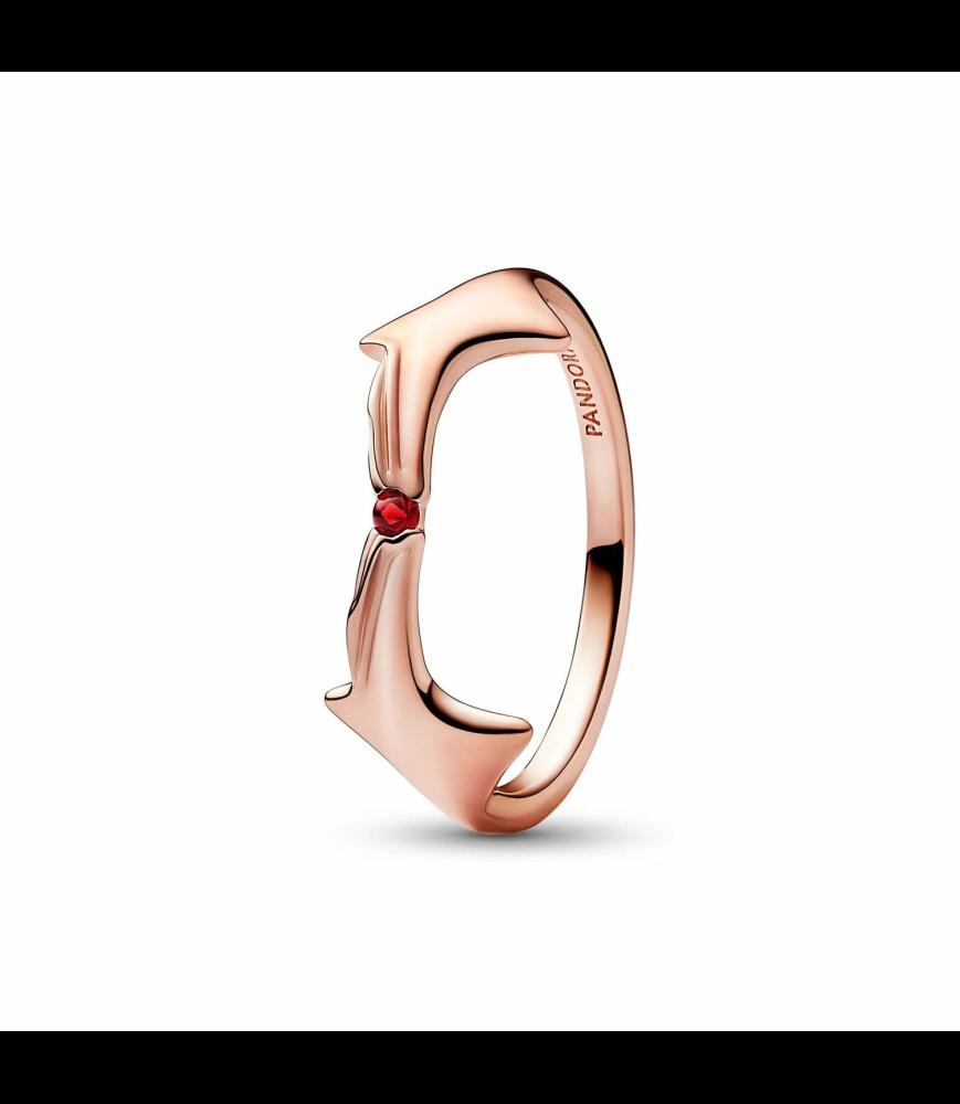 PANDORA Bague Marvel Sorcière Rouge Métal doré à l'Or Rose 14 carats DOIGT 52   182756C01-52